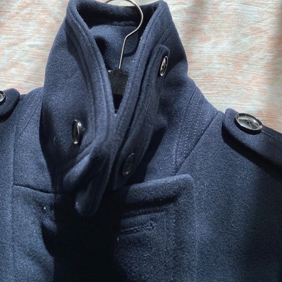 Banana Republic military style wool coat - Picture 4 of 6